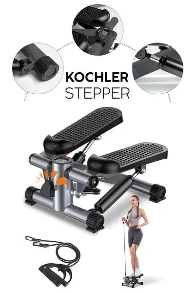 Fitness Stepper Exerciser with Rope