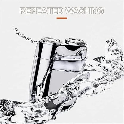 Mini Shavers for Men, Washable Double Head