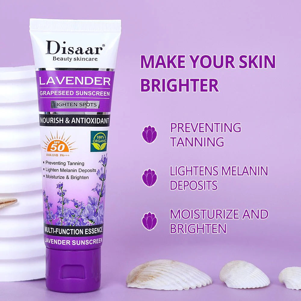 Disaar - Lavender Grapeseed Sunscreen SPF 50 (Original)